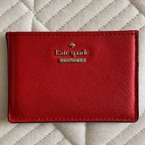 —Red Kate Spade Cardholder